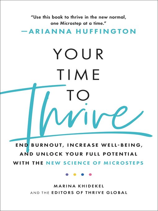 Title details for Your Time to Thrive by Marina Khidekel - Wait list